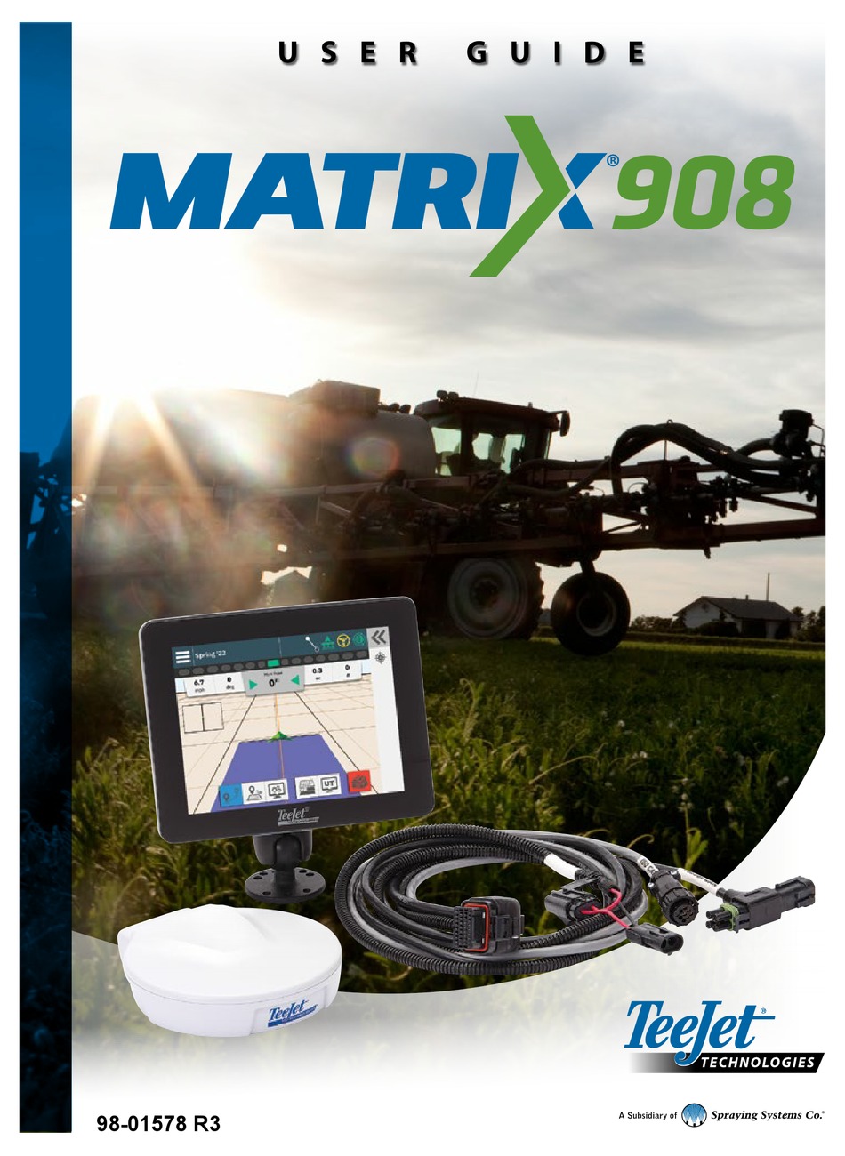 TEEJET MATRIX 908 USER MANUAL Pdf Download ManualsLib