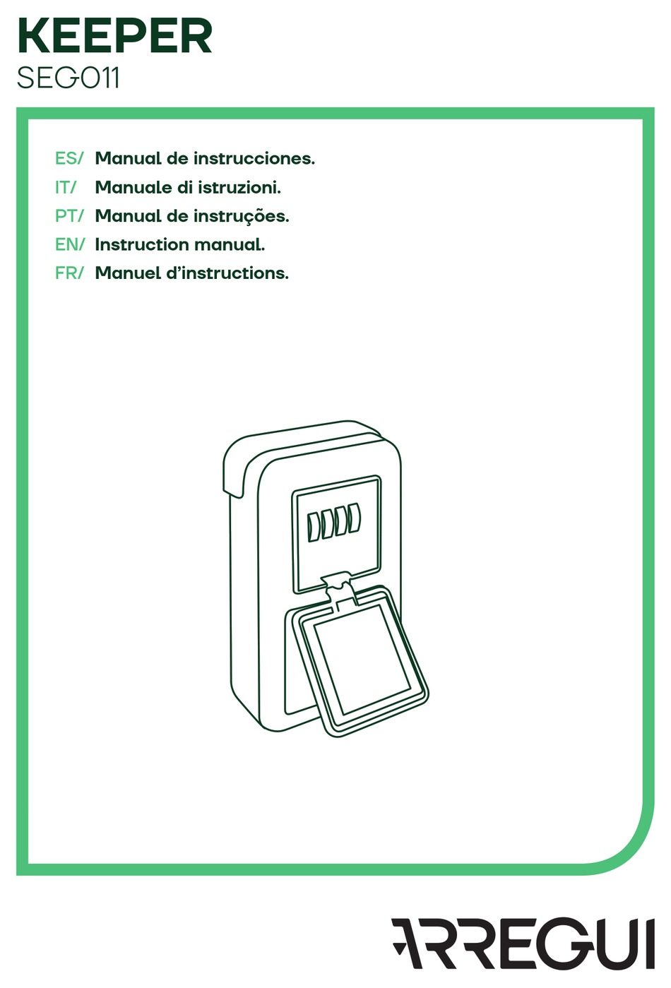 ARREGUI KEEPER INSTRUCTION MANUAL Pdf Download ManualsLib