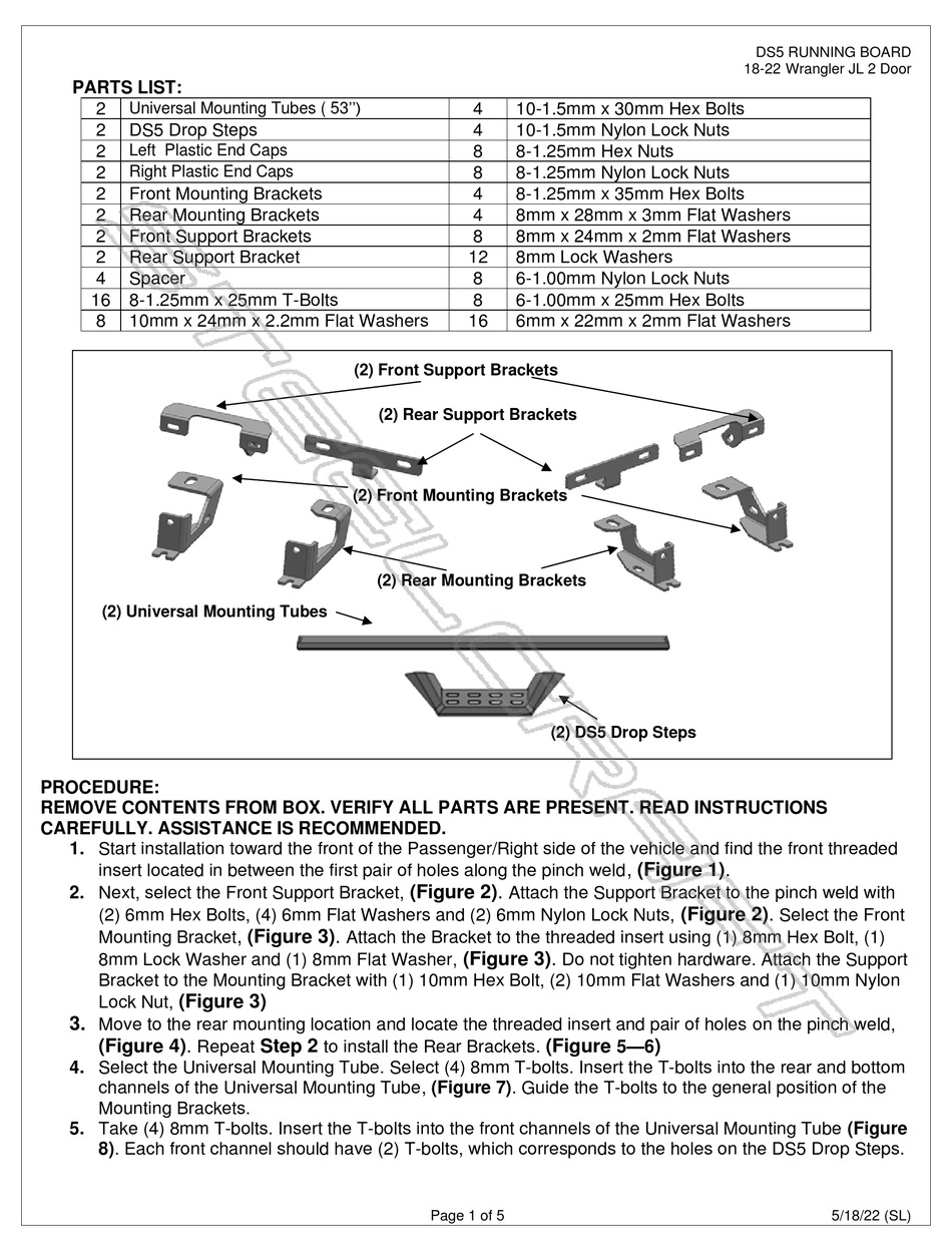STEELCRAFT DS5 QUICK START MANUAL Pdf Download ManualsLib