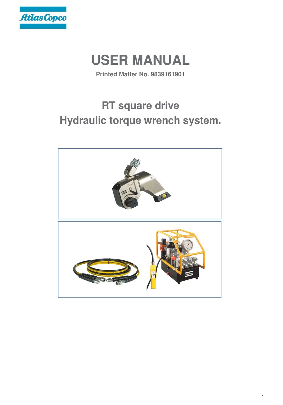 ATLAS COPCO RT USER MANUAL Pdf Download ManualsLib