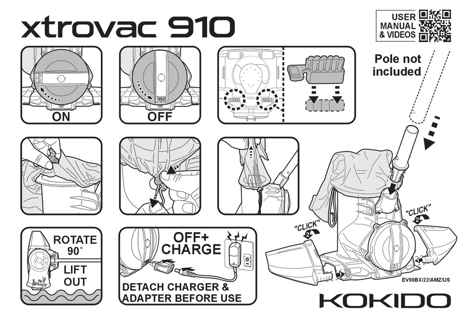 KOKIDO XTROVAC 910 QUICK START MANUAL Pdf Download ManualsLib