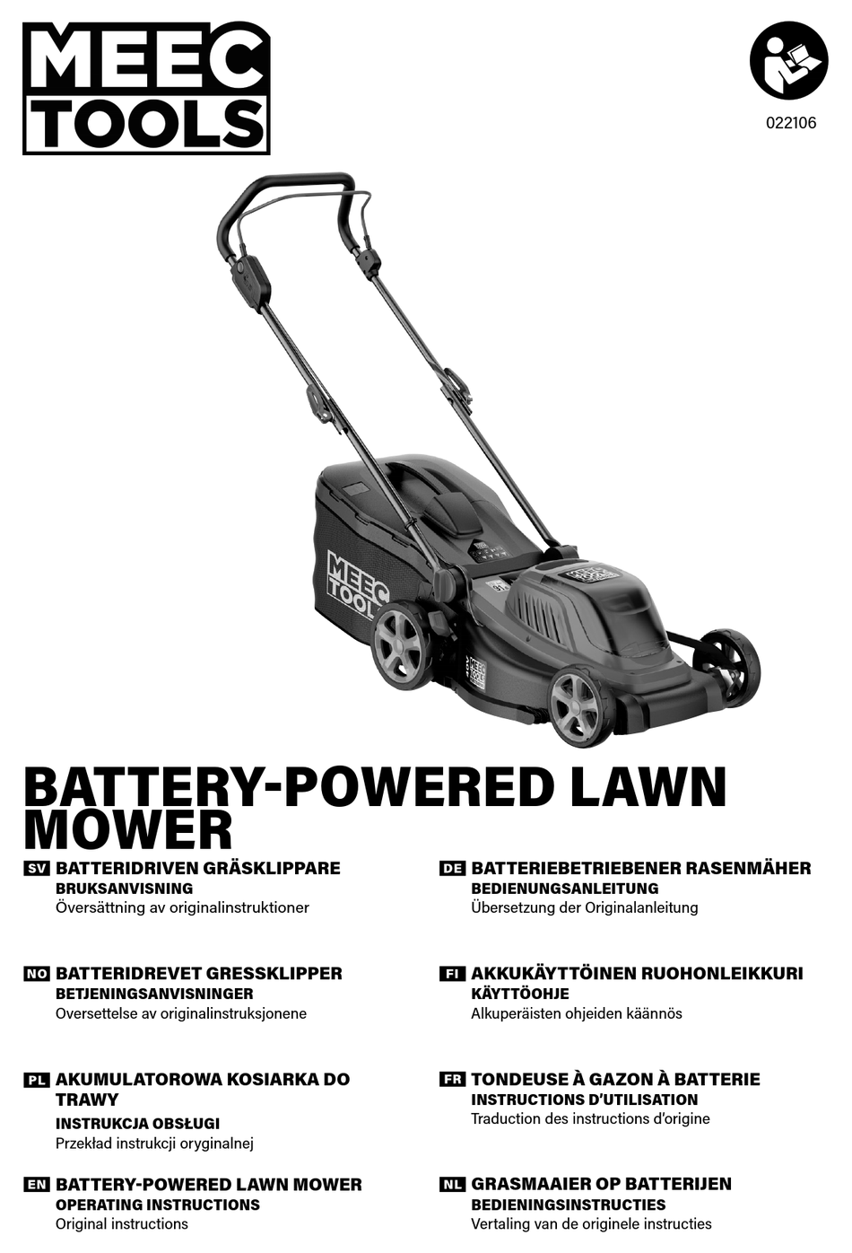 MEEC TOOLS 022106 ORIGINAL INSTRUCTIONS MANUAL Pdf Download ManualsLib