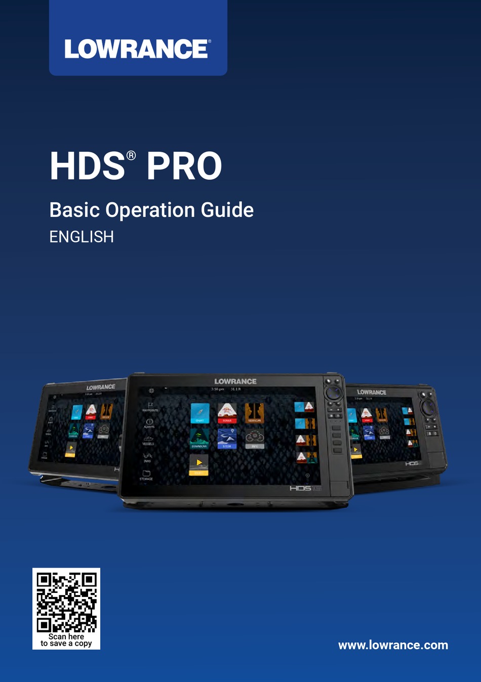 LOWRANCE HDS PRO BASIC OPERATION MANUAL Pdf Download ManualsLib