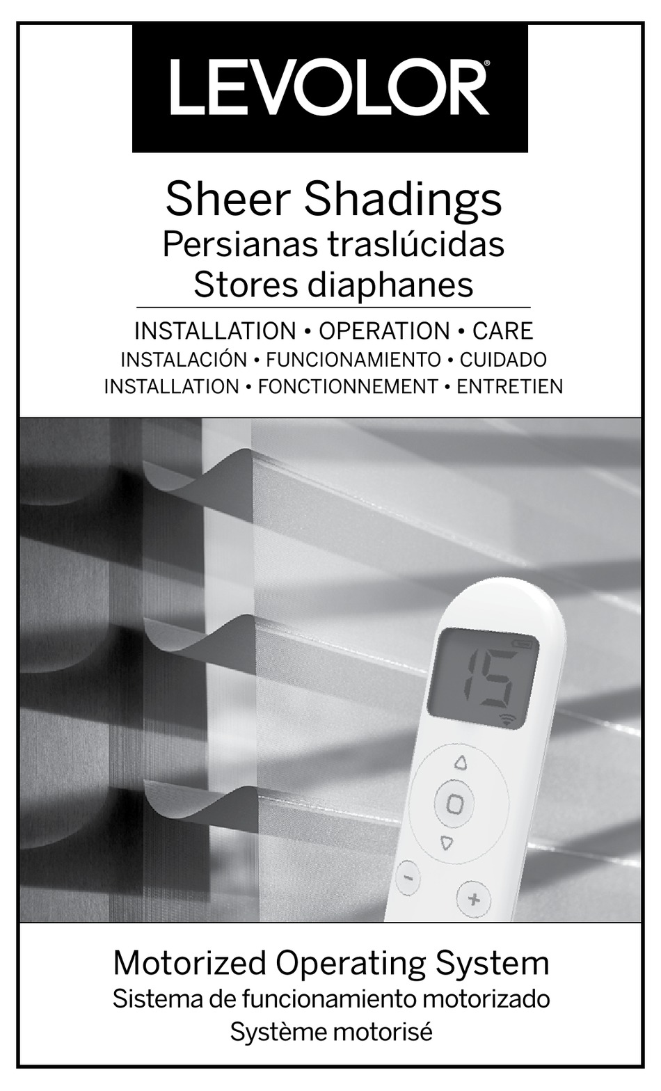 LEVOLOR SHEER SHADINGS INSTALLATION MANUAL Pdf Download ManualsLib