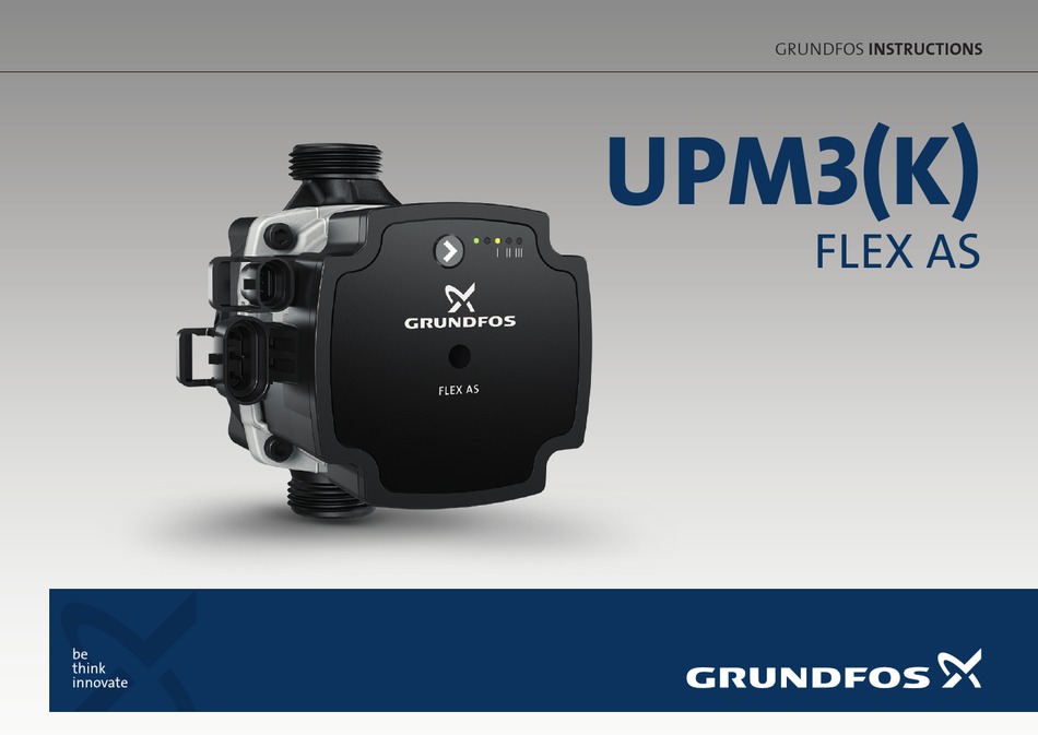 GRUNDFOS UPM3 INSTRUCTIONS MANUAL Pdf Download ManualsLib