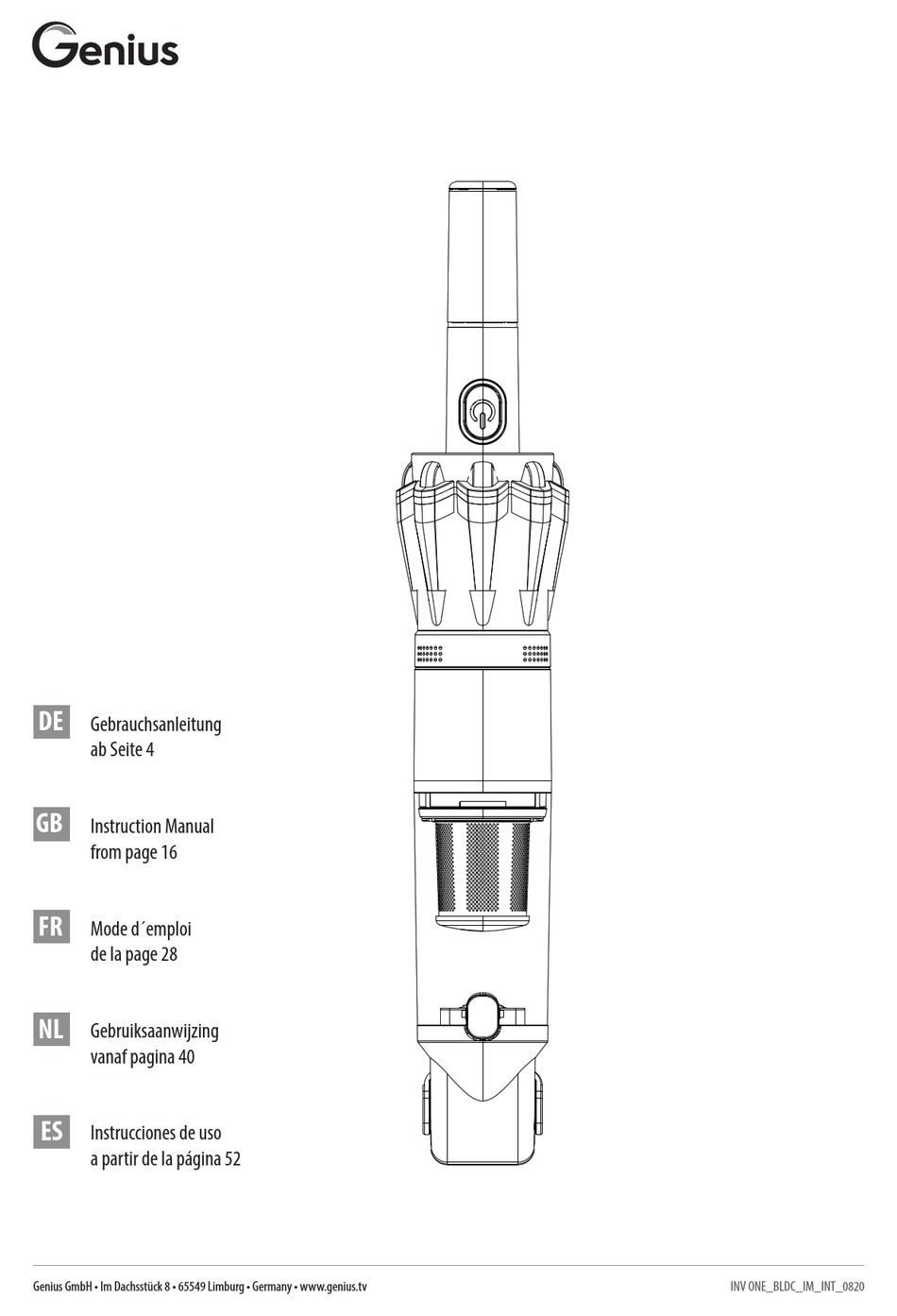 GENIUS SP-001 A INSTRUCTION MANUAL Pdf Download | ManualsLib