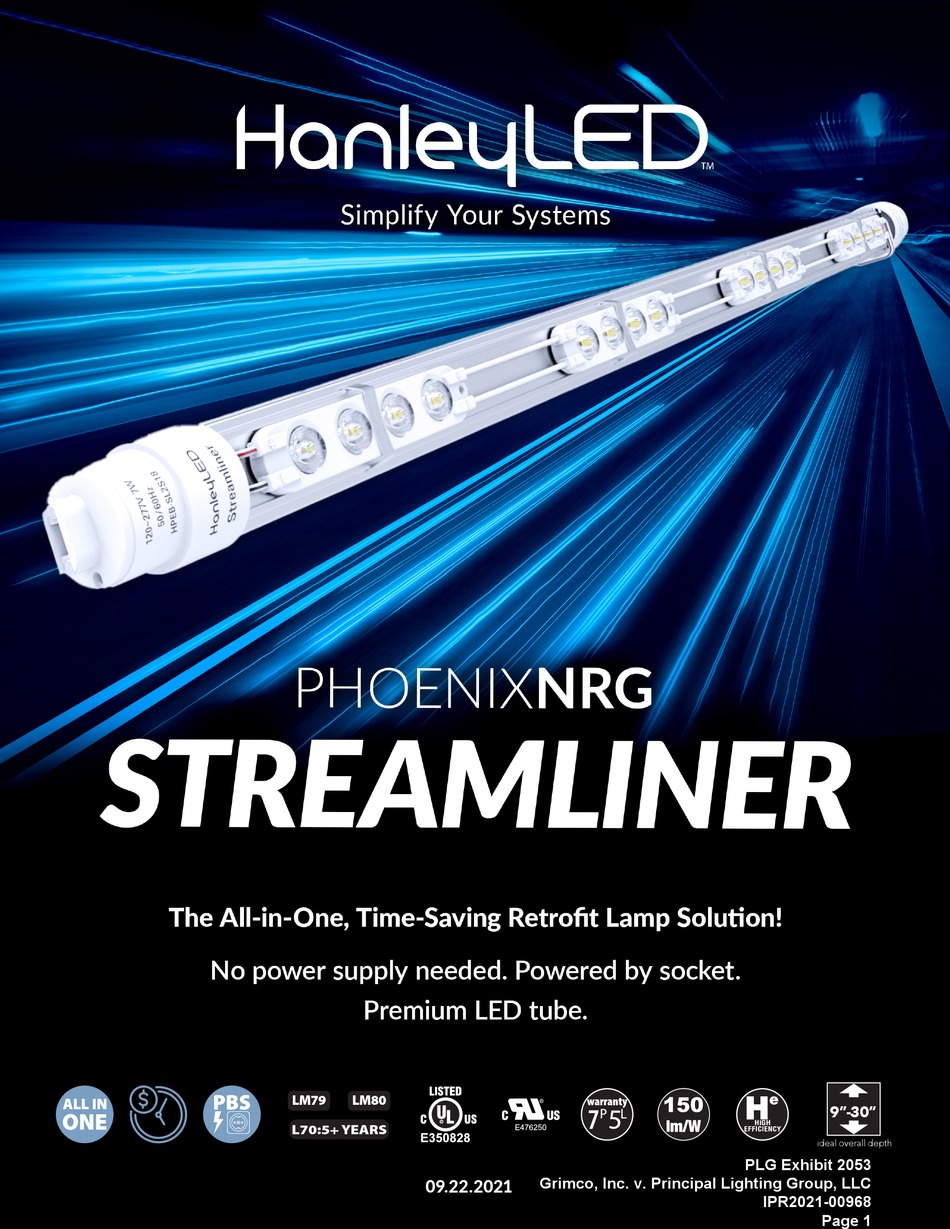 HANLEYLED PHOENIXNRG STREAMLINER QUICK START MANUAL Pdf Download