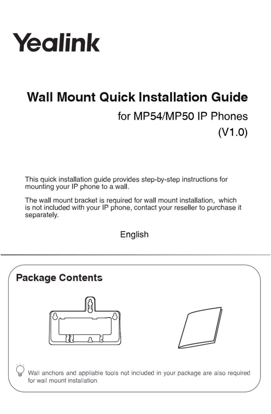 YEALINK MP54 QUICK INSTALLATION MANUAL Pdf Download ManualsLib