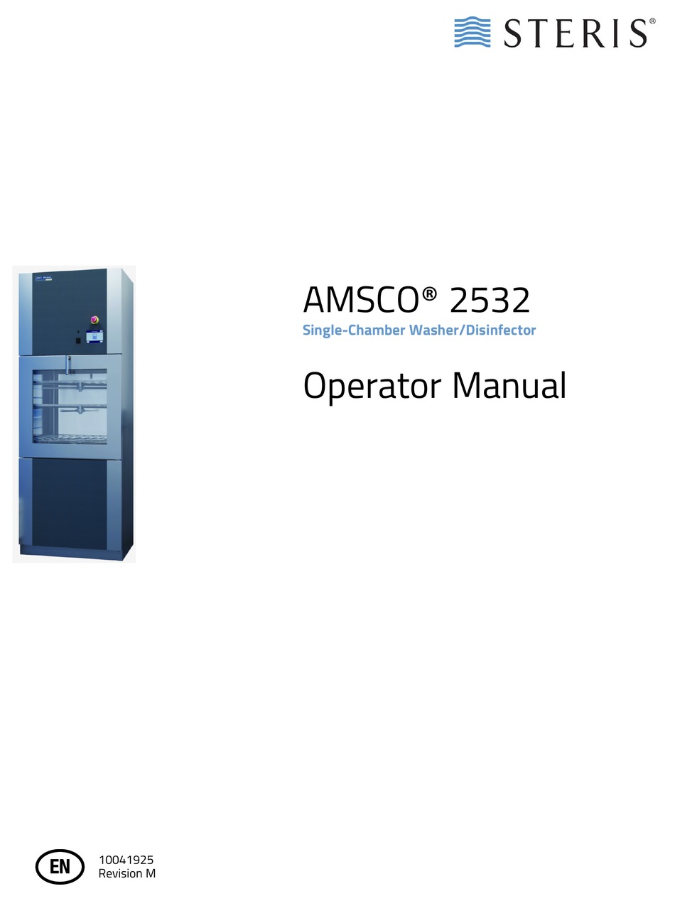 STERIS AMSCO 2532 OPERATOR'S MANUAL Pdf Download ManualsLib