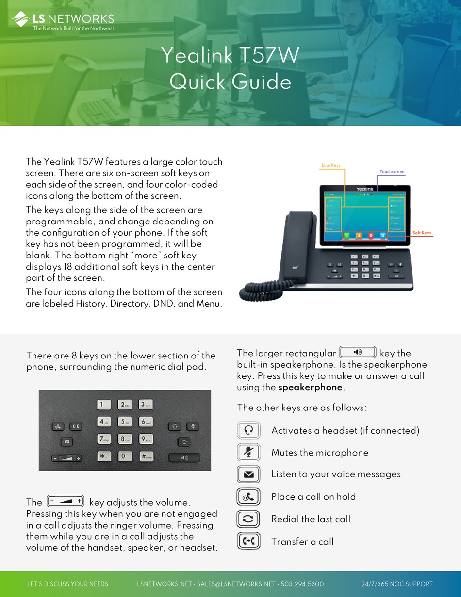 Yealink T57w Quick Manual Pdf Download Manualslib