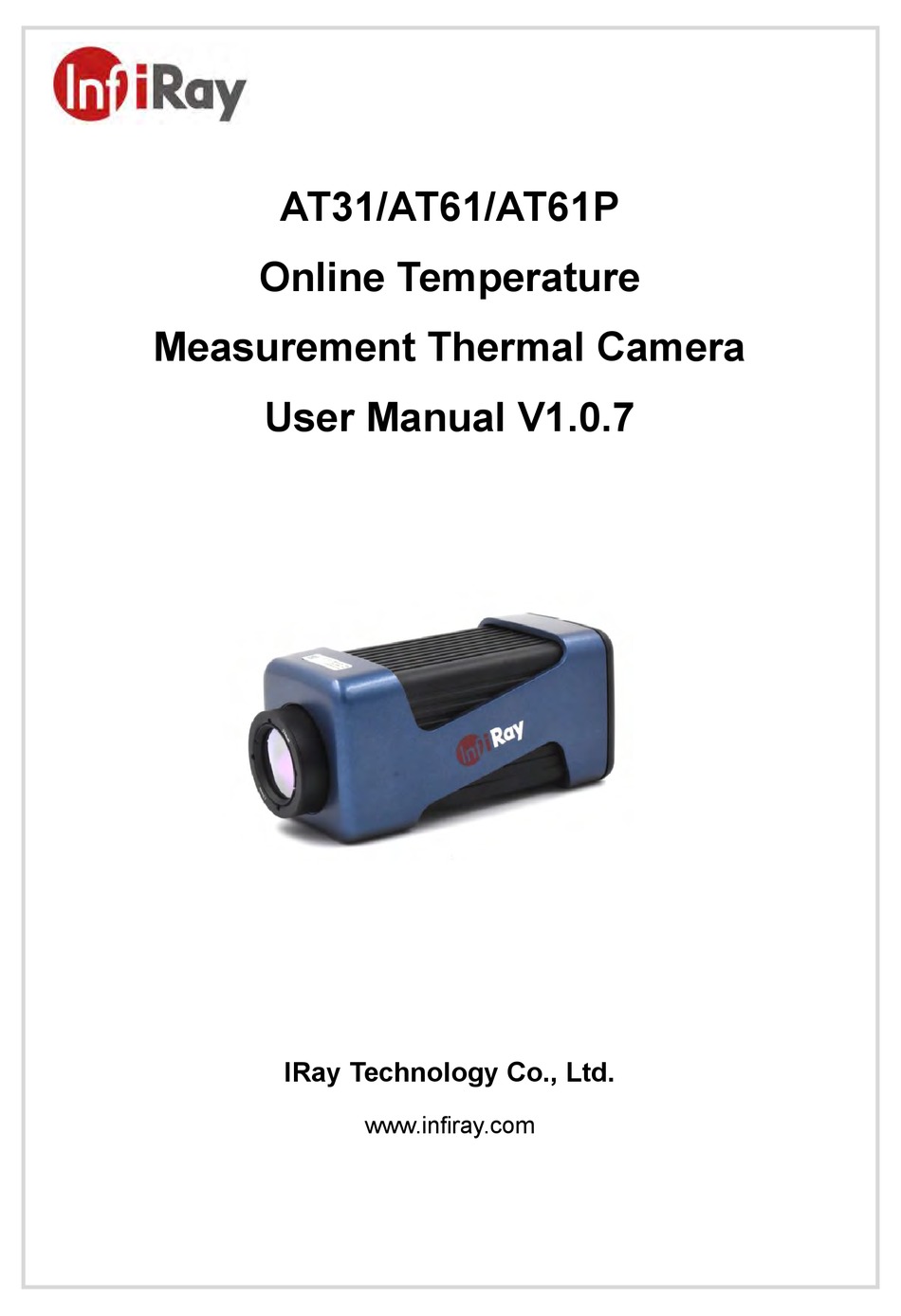 AT31UZ Fixed Thermal Camera For Ultra-high Temperature Measurement - IRay  Technology Co., Ltd.