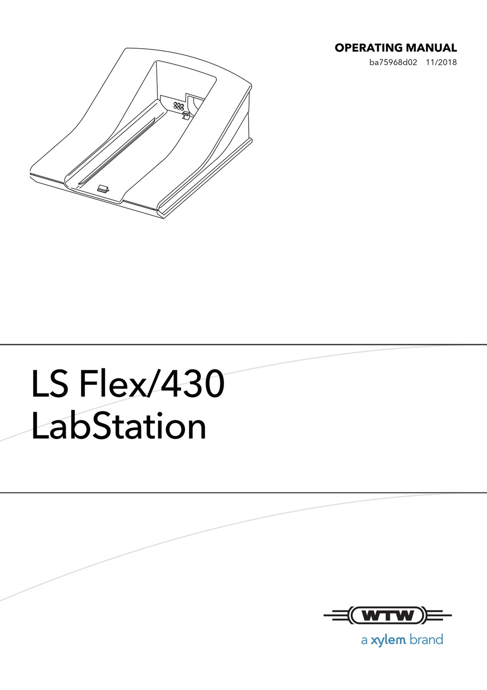 XYLEM WTW LABSTATION LS FLEX/430 OPERATING MANUAL Pdf Download ManualsLib
