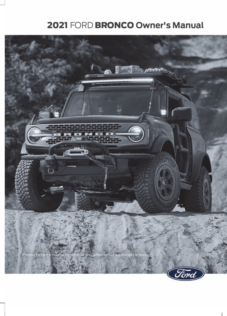 FORD BRONCO 2021 OWNER'S MANUAL Pdf Download ManualsLib