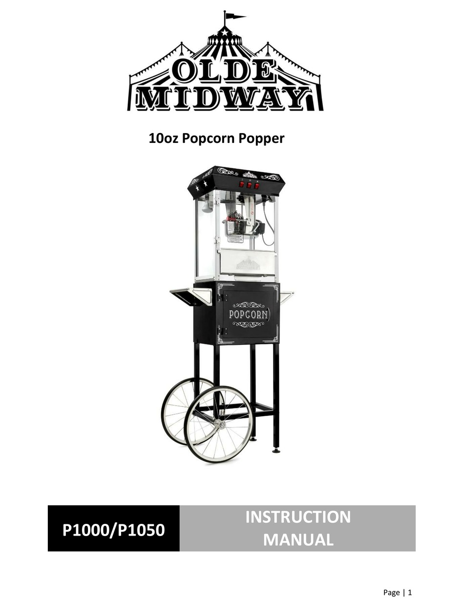OLDE MIDWAY P1000 INSTRUCTION MANUAL Pdf Download ManualsLib