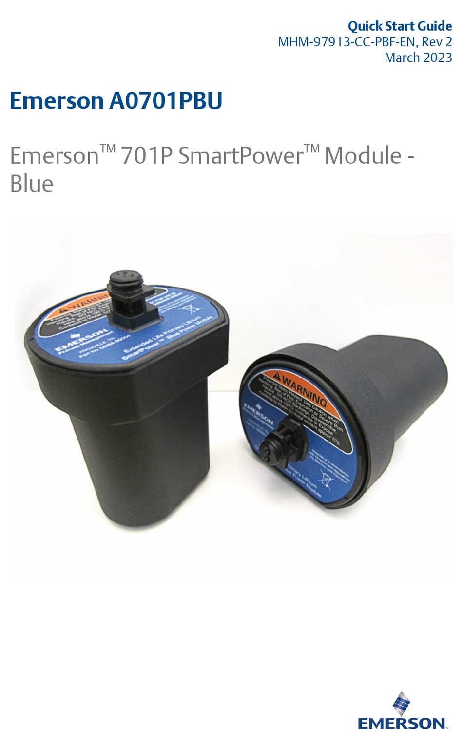 EMERSON SMARTPOWER 701P QUICK START MANUAL Pdf Download ManualsLib