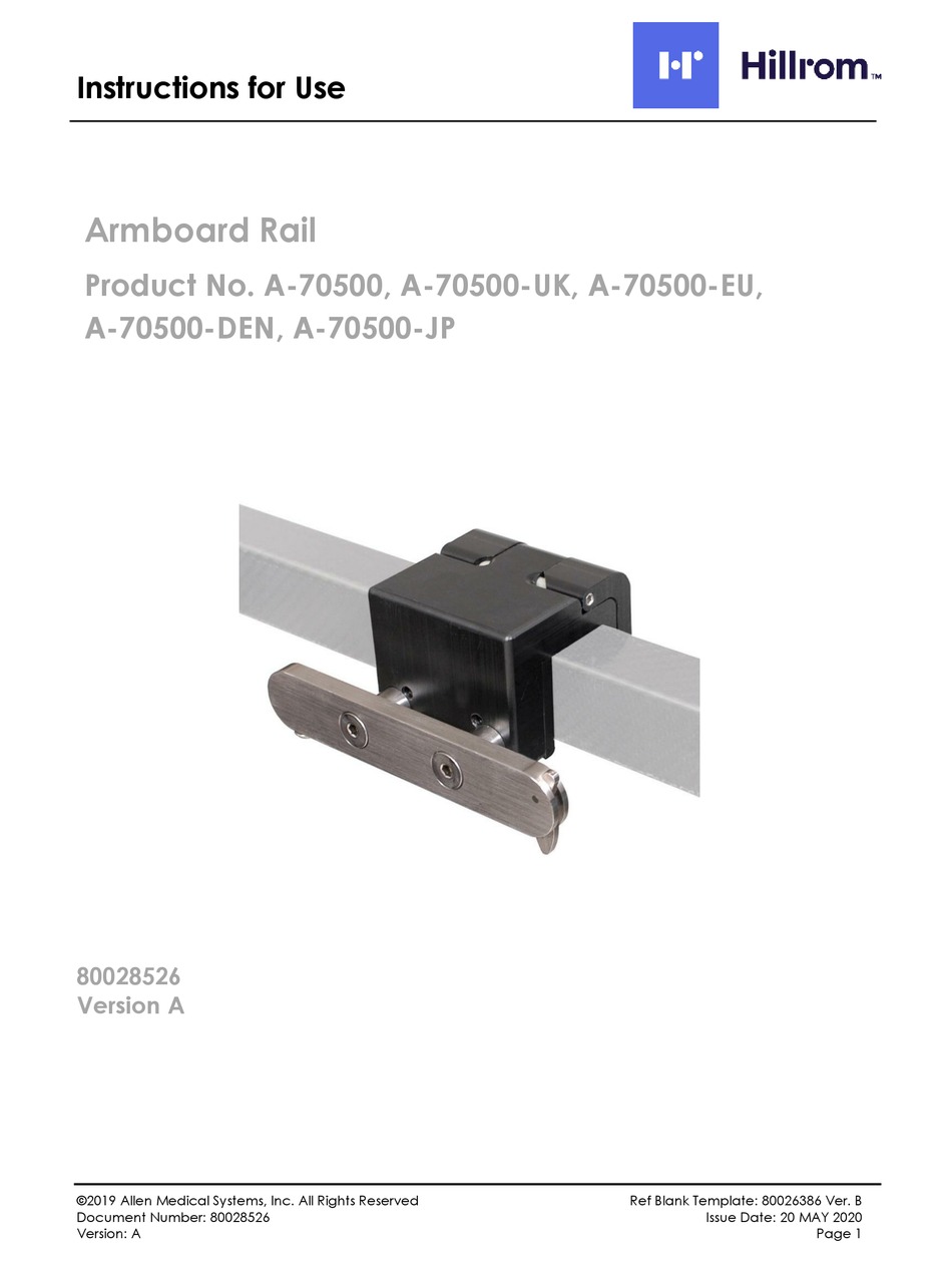 hillrom-a-70500-instructions-for-use-manual-pdf-download-manualslib