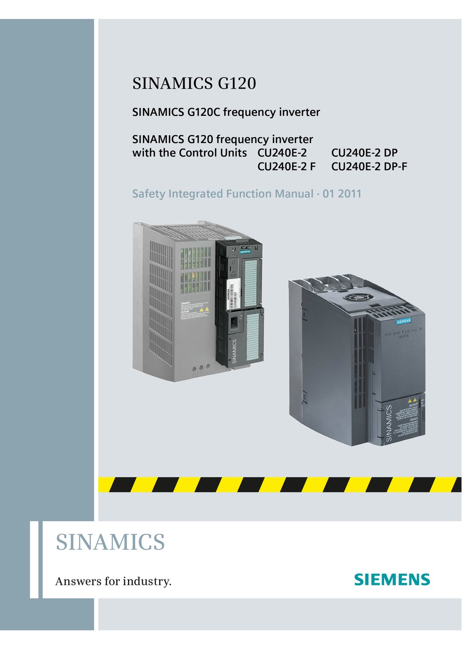 SIEMENS SINAMICS G120 FUNCTION MANUAL Pdf Download | ManualsLib