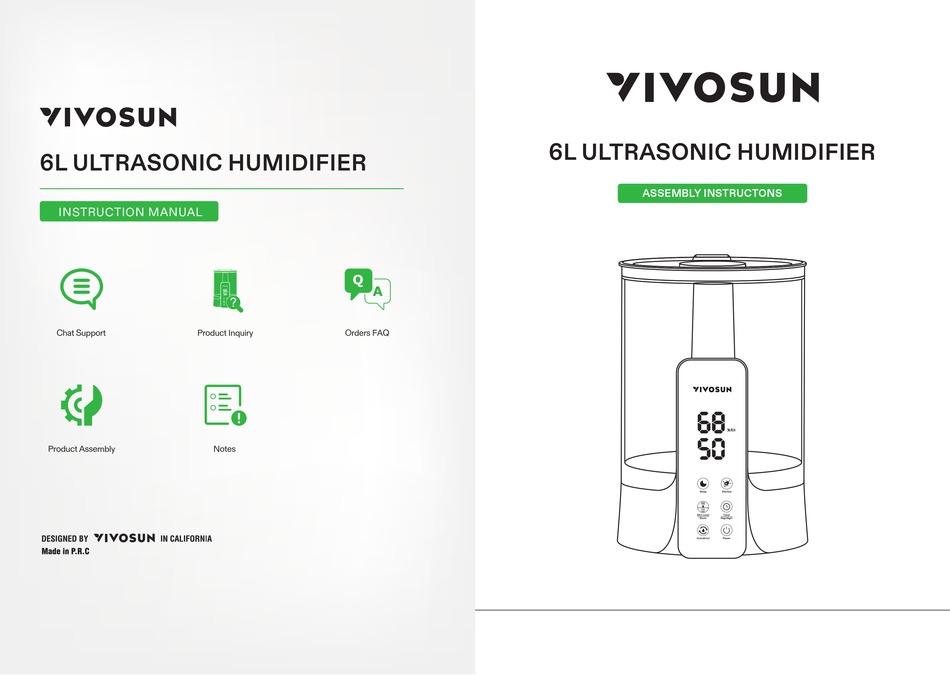 VIVOSUN HD2113 ASSEMBLY INSTRUCTIONS MANUAL Pdf Download ManualsLib