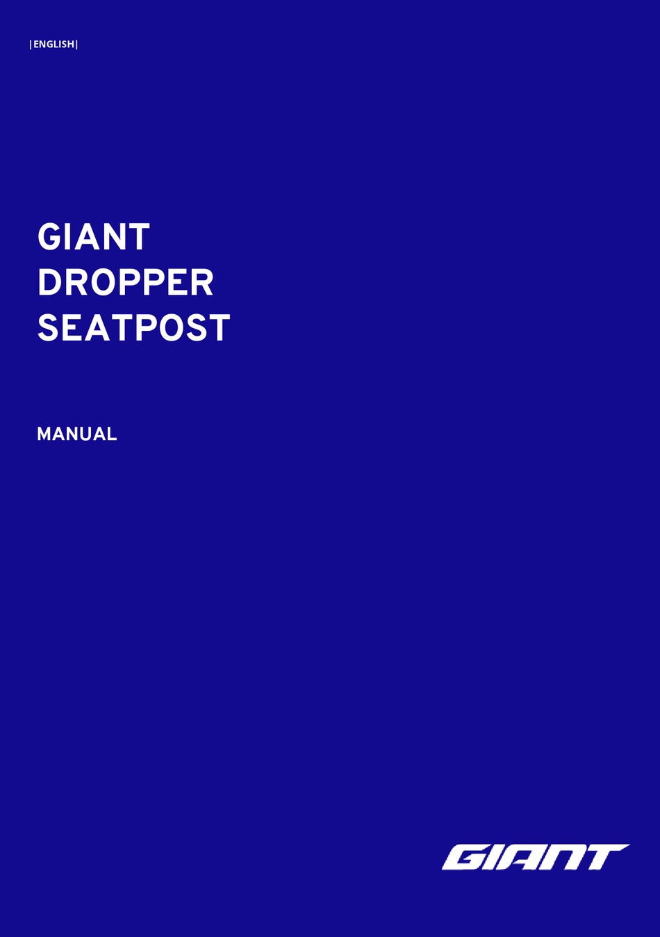 giant dropper post manual