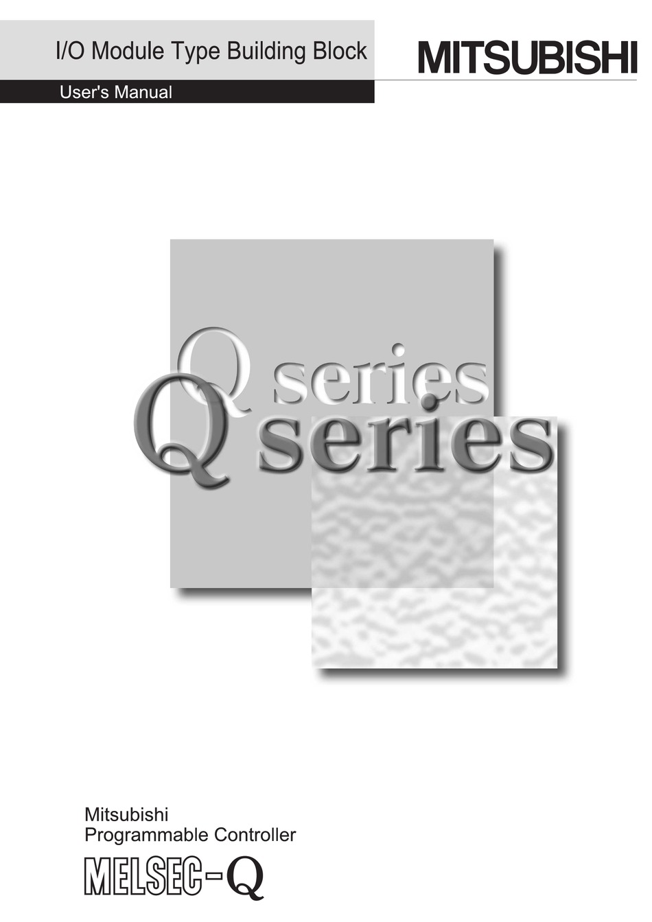 MITSUBISHI MELSEC-Q SERIES USER MANUAL Pdf Download | ManualsLib