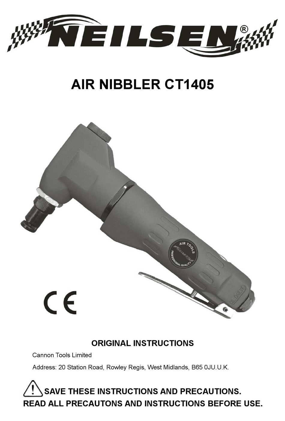 NEILSEN CT1405 ORIGINAL INSTRUCTIONS MANUAL Pdf Download ManualsLib
