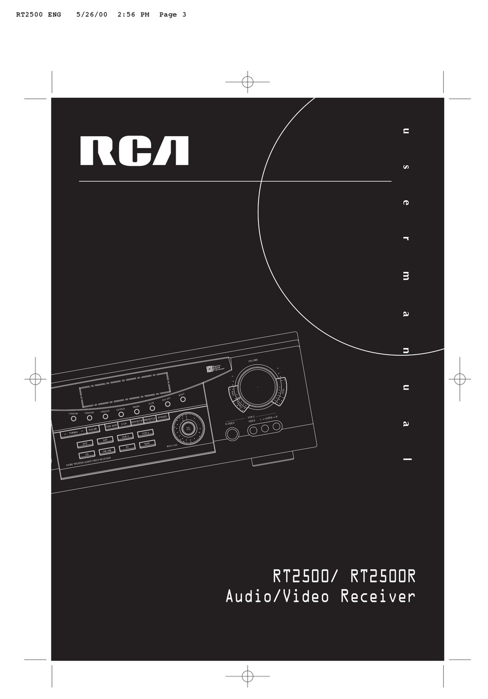 RCA RT2500 MANUAL Pdf Download ManualsLib