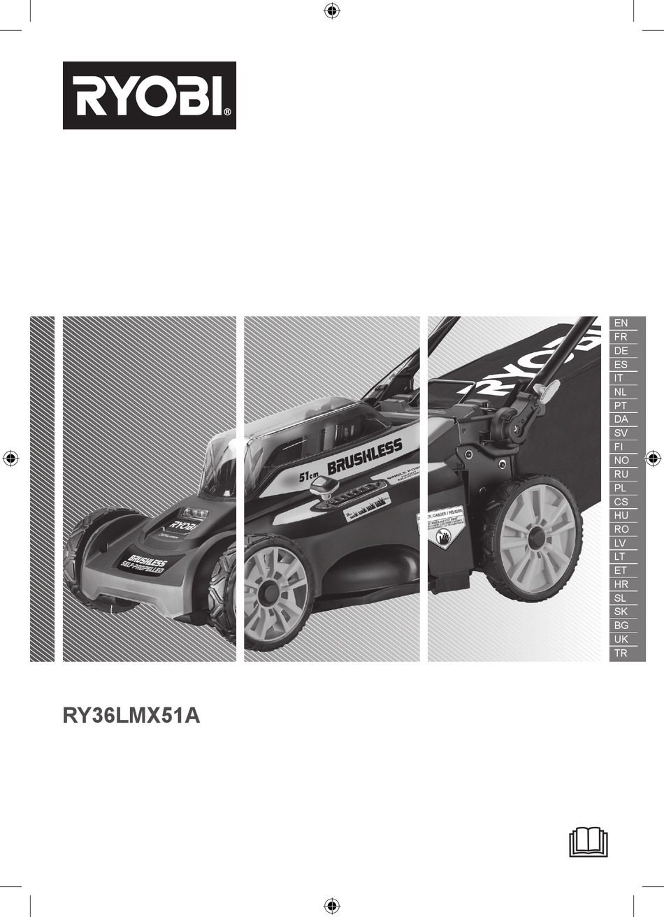 RYOBI RY36LMX51A INSTRUCTIONS MANUAL Pdf Download ManualsLib