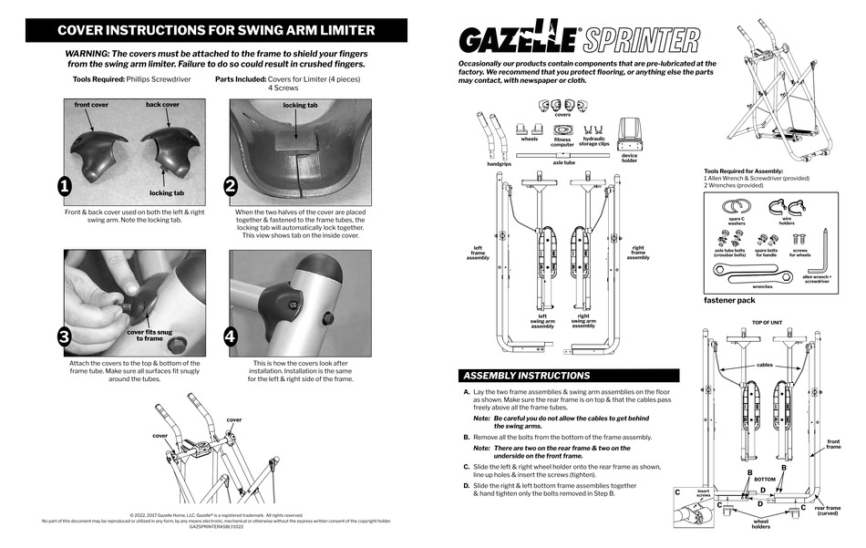 GAZELLE SPRINTER MANUAL Pdf Download ManualsLib