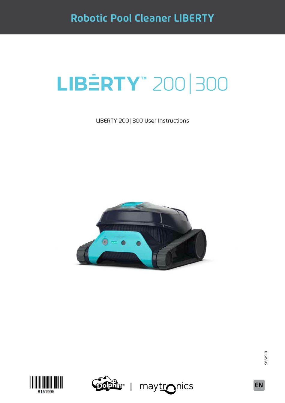 MAYTRONICS DOLPHIN LIBERTY 200 USER INSTRUCTIONS Pdf Download ManualsLib