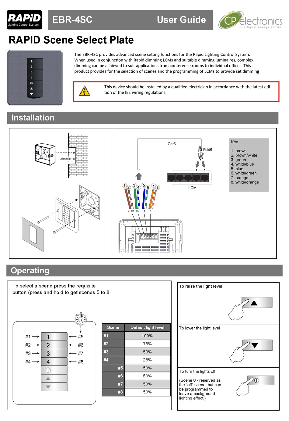 CP ELECTRONICS RAPID EBR4SC USER MANUAL Pdf Download ManualsLib