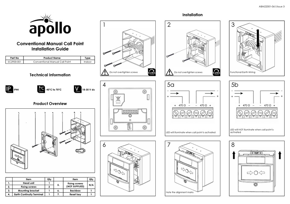 APOLLO SC2900001 INSTALLATION MANUAL Pdf Download ManualsLib