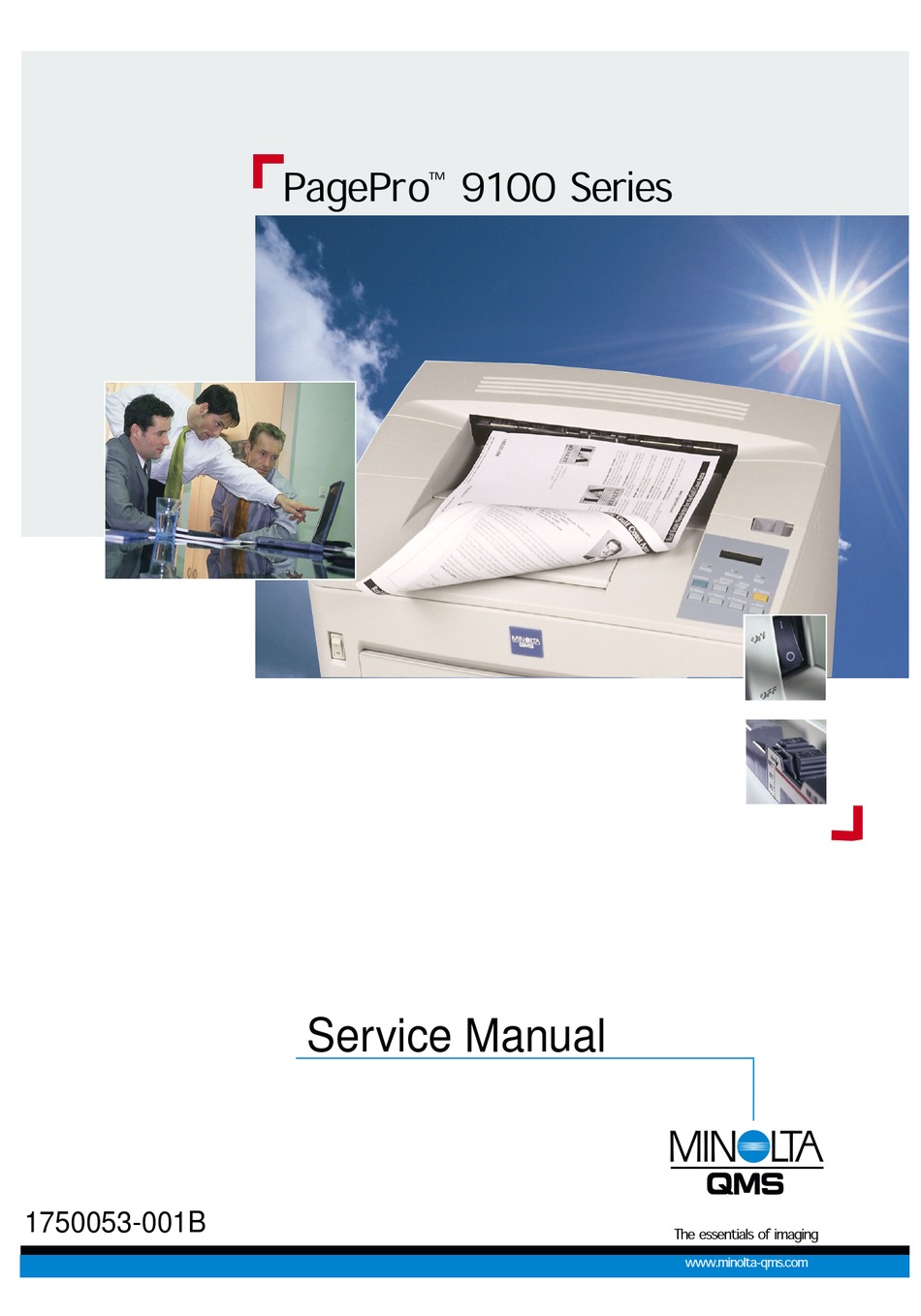 MINOLTA-QMS PAGEPRO 9100 SERIES QUICK START MANUAL Pdf Download ...