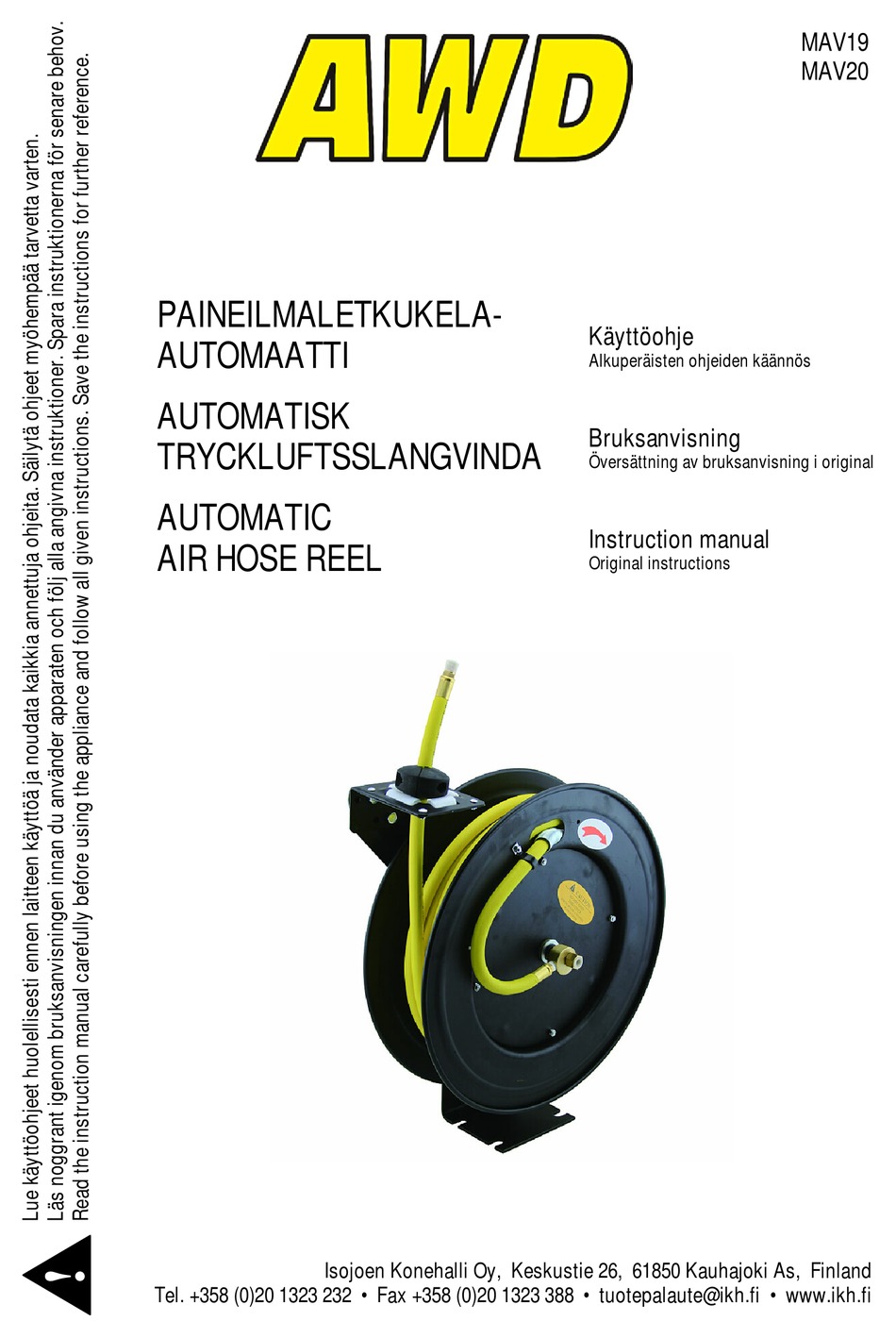 AWD MAV19 INSTRUCTION MANUAL Pdf Download ManualsLib