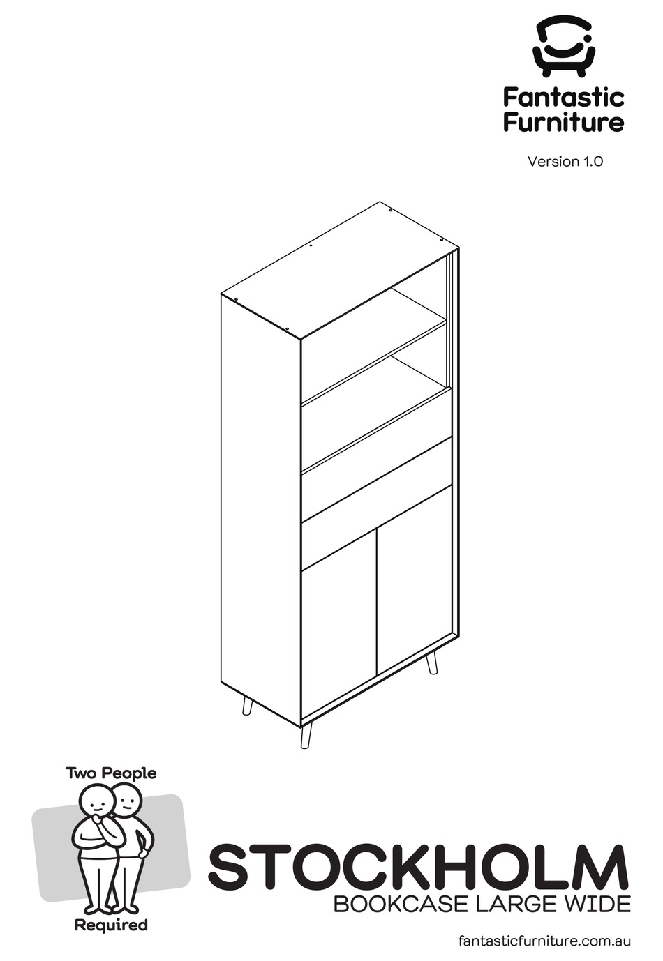 FANTASTIC FURNITURE STOCKHOLM ASSEMBLY INSTRUCTIONS MANUAL Pdf Download