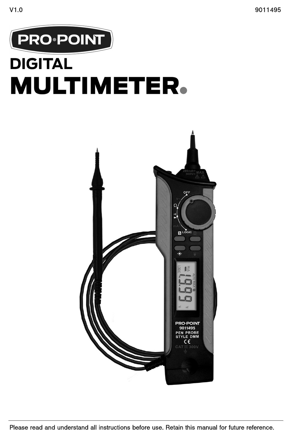 PRO.POINT 9011495 MANUAL Pdf Download ManualsLib