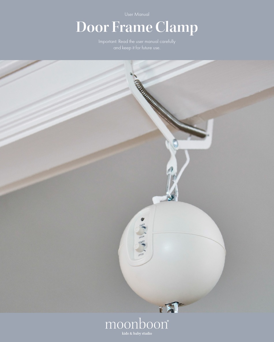 MOONBOON DOOR FRAME CLAMP USER MANUAL Pdf Download ManualsLib