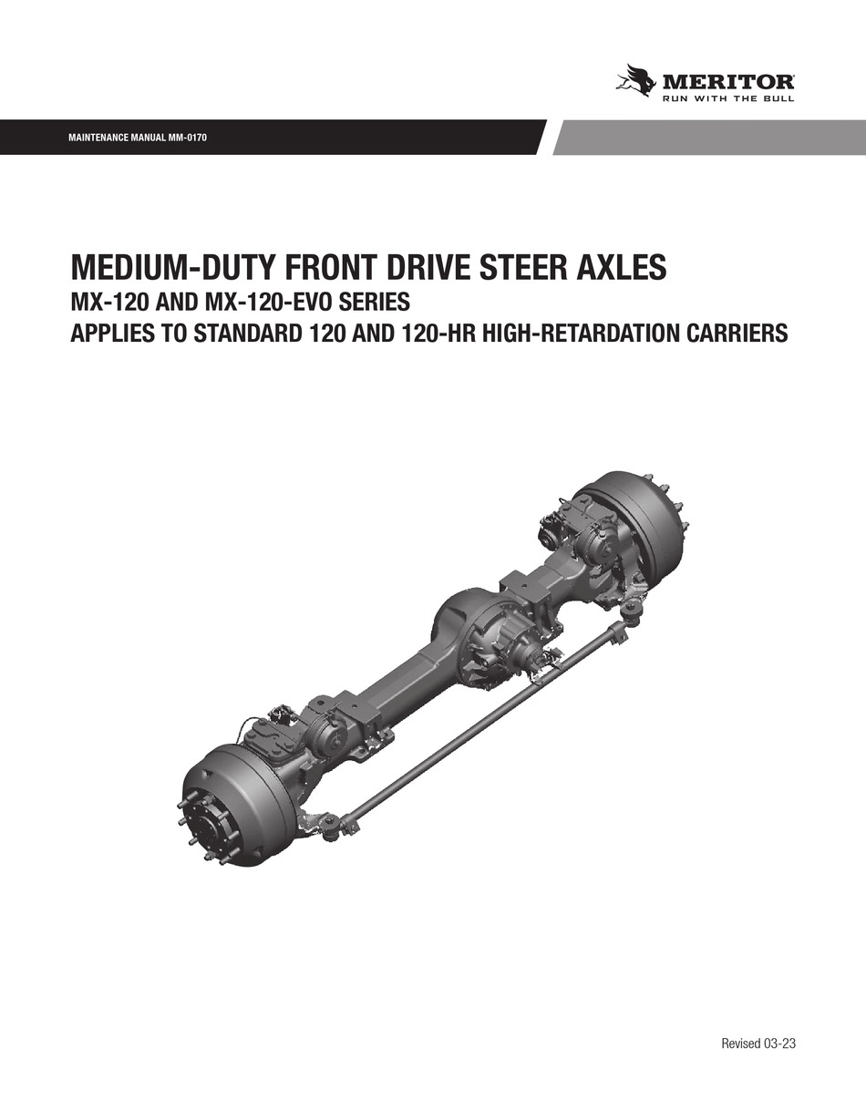 Meritor Maintenance Manual 2