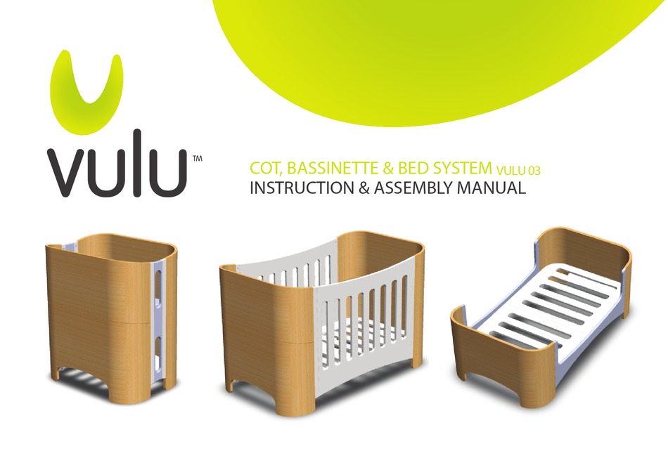 VULU 03 INSTRUCTION & ASSEMBLY MANUAL Pdf Download ManualsLib