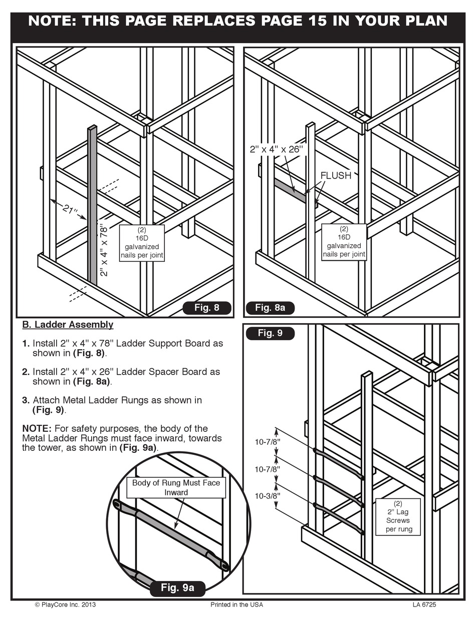 SWINGNSLIDE WRANGLER NE 5056 ASSEMBLY INSTRUCTIONS MANUAL Pdf