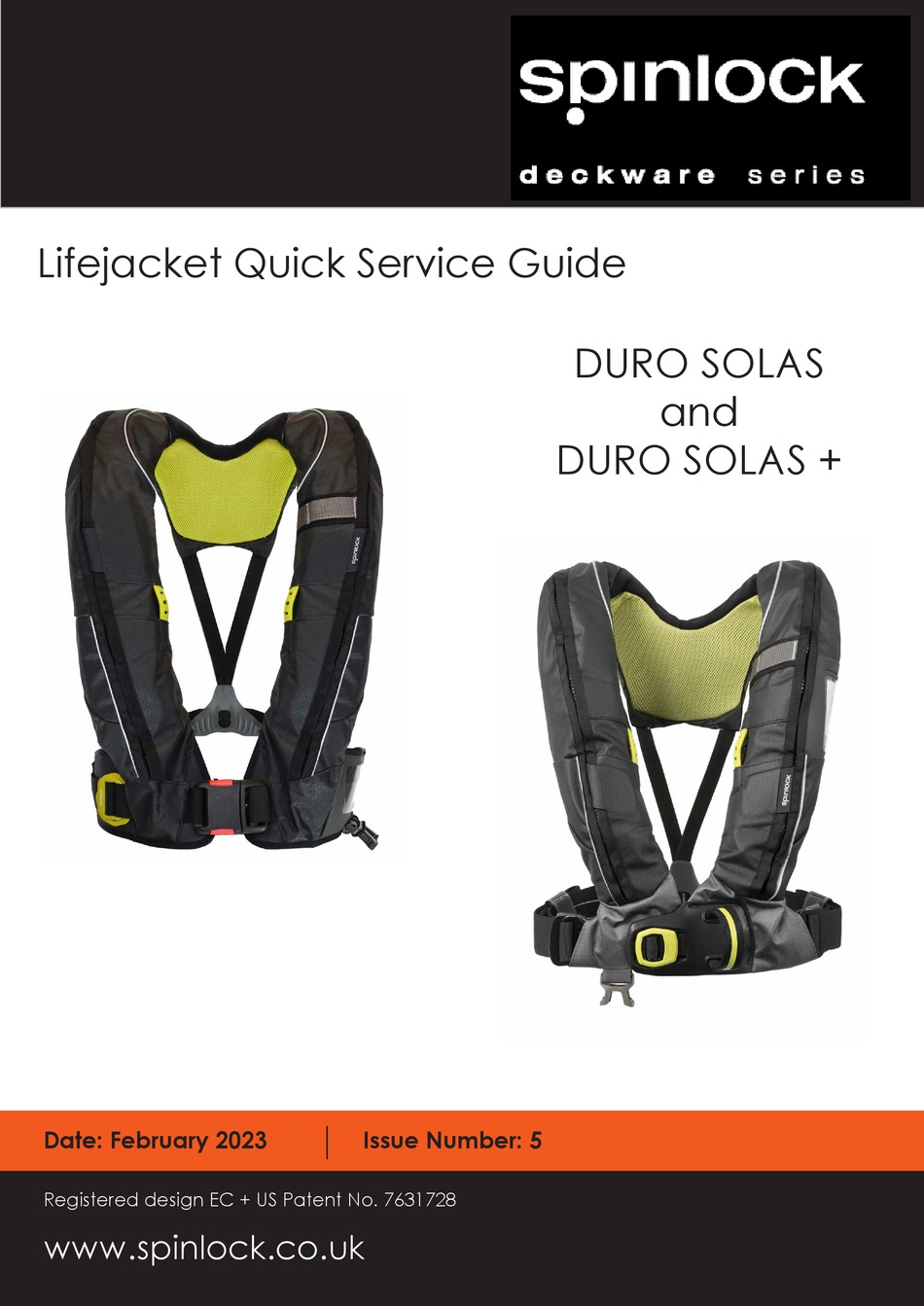 SPINLOCK DURO SOLAS SERVICE MANUAL Pdf Download | ManualsLib