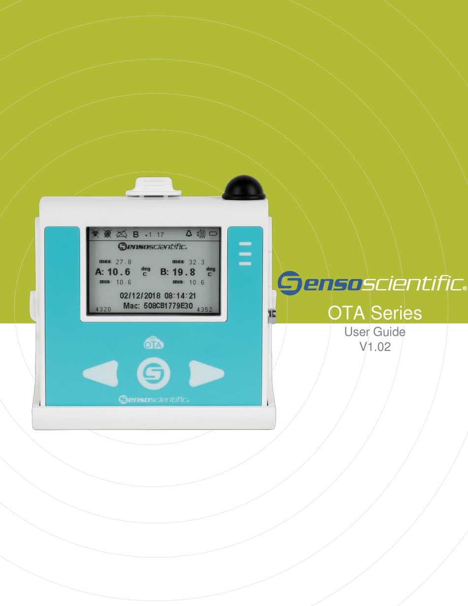 SENSOSCIENTIFIC OTA SERIES USER MANUAL Pdf Download ManualsLib