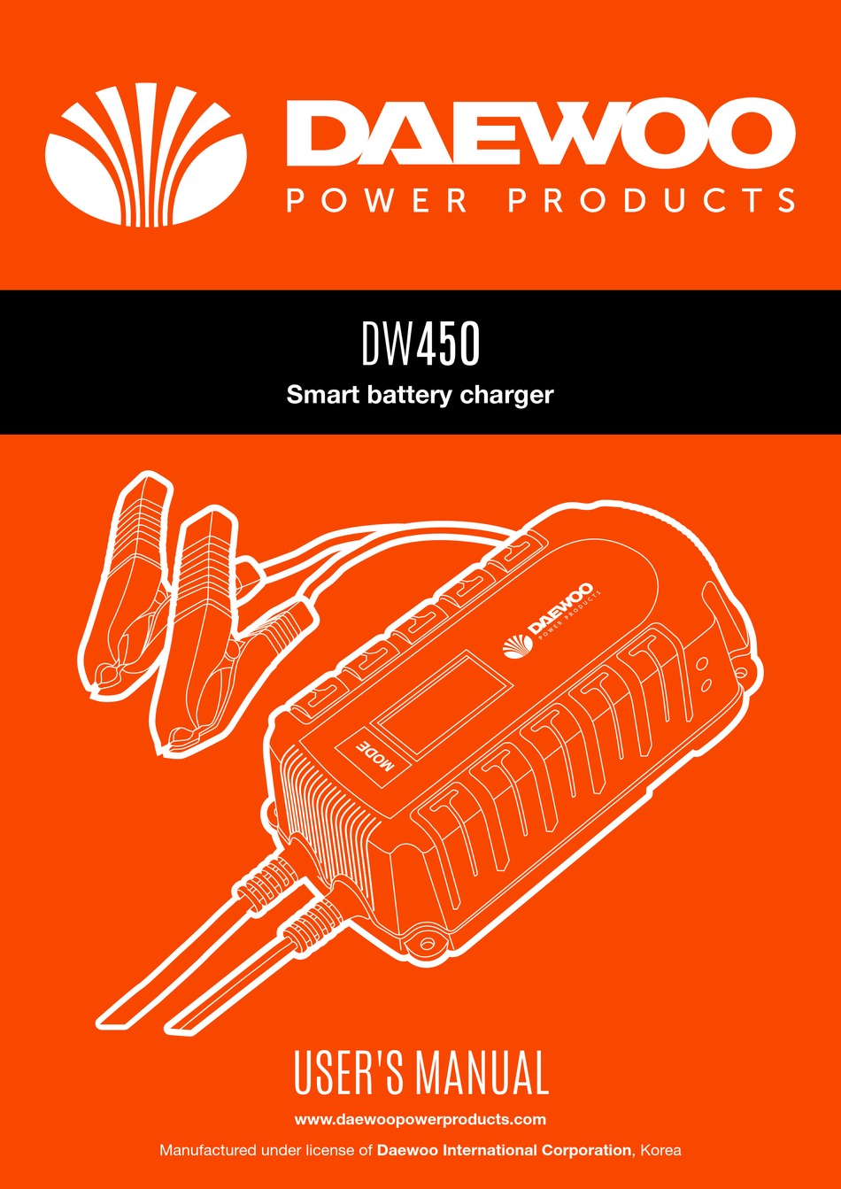 DAEWOO DW450 USER MANUAL Pdf Download | ManualsLib