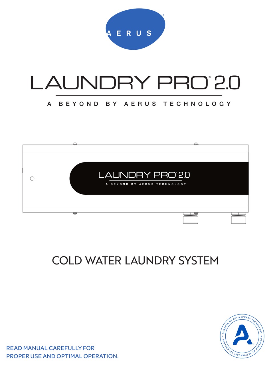 AERUS LAUNDRY PRO 2.0 MANUAL Pdf Download ManualsLib