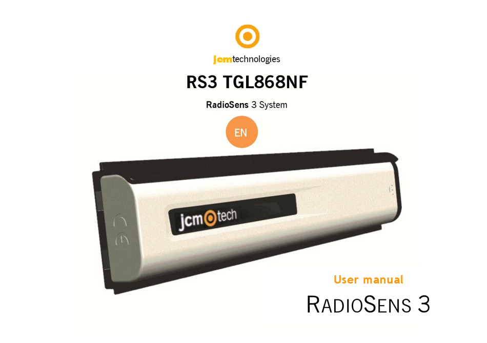 JCM RS3 TGL868NF USER MANUAL Pdf Download ManualsLib