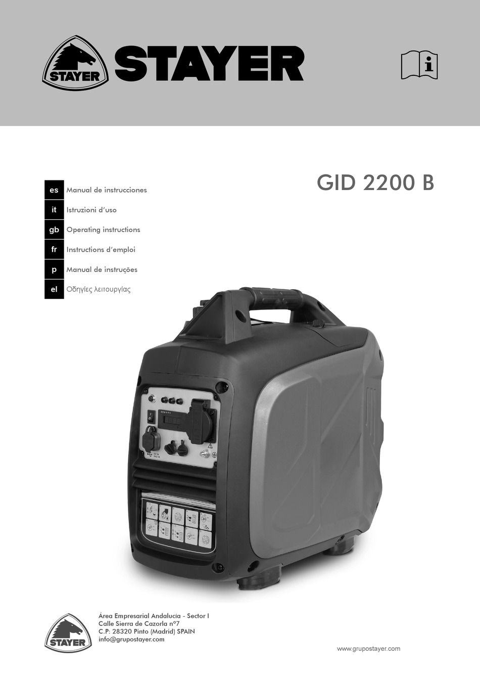 stayer-gid-2200-b-operating-instructions-manual-pdf-download-manualslib