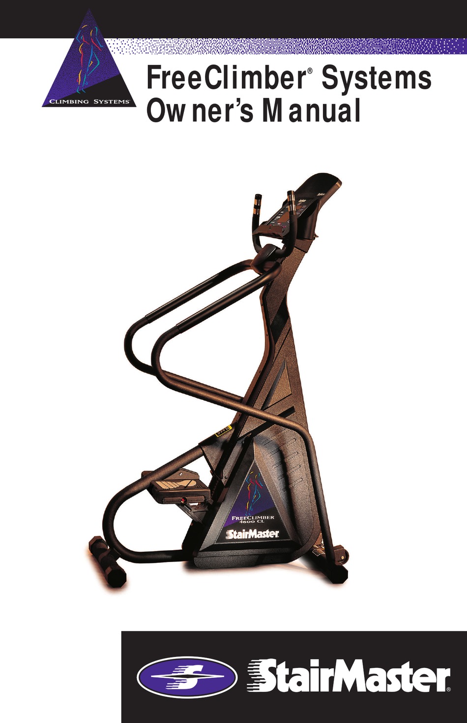 STAIRMASTER FREECLIMBER 4600 PT OWNER'S MANUAL Pdf Download ManualsLib