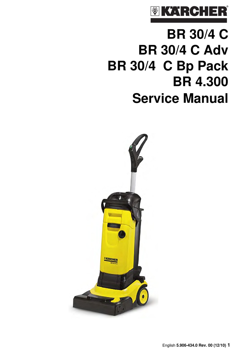 KÄRCHER BR 30/4 C SERVICE MANUAL Pdf Download ManualsLib