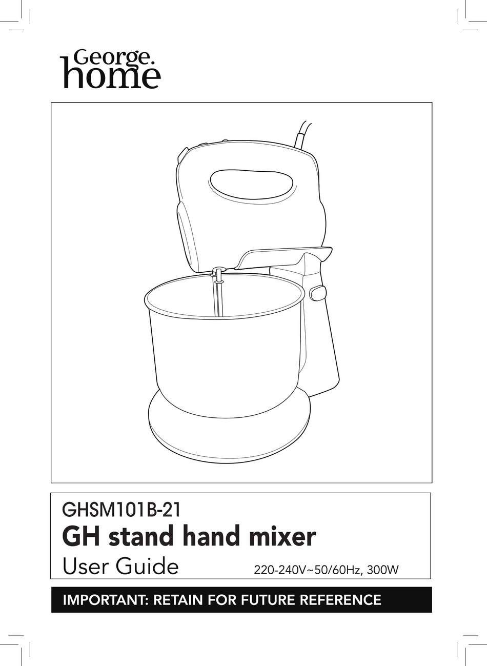 HOME GHSM101B21 USER MANUAL Pdf Download ManualsLib