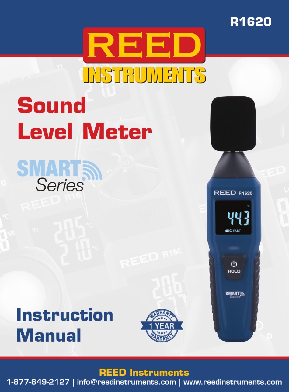 Reed Instruments Smart Series Instruction Manual Pdf Download 