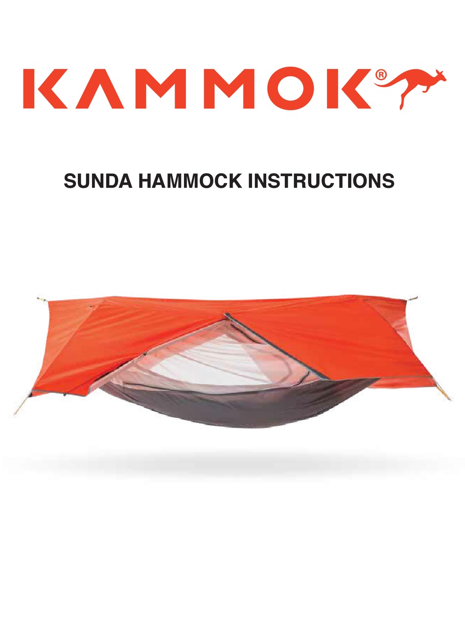 KAMMOK SUNDA INSTRUCTIONS MANUAL Pdf Download ManualsLib